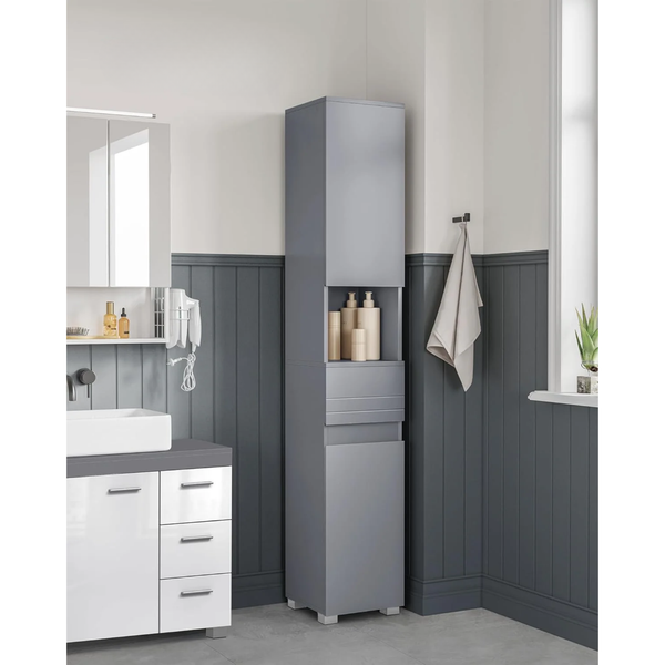 Tall Bathroom Cabinet with Drawer - Karrari
