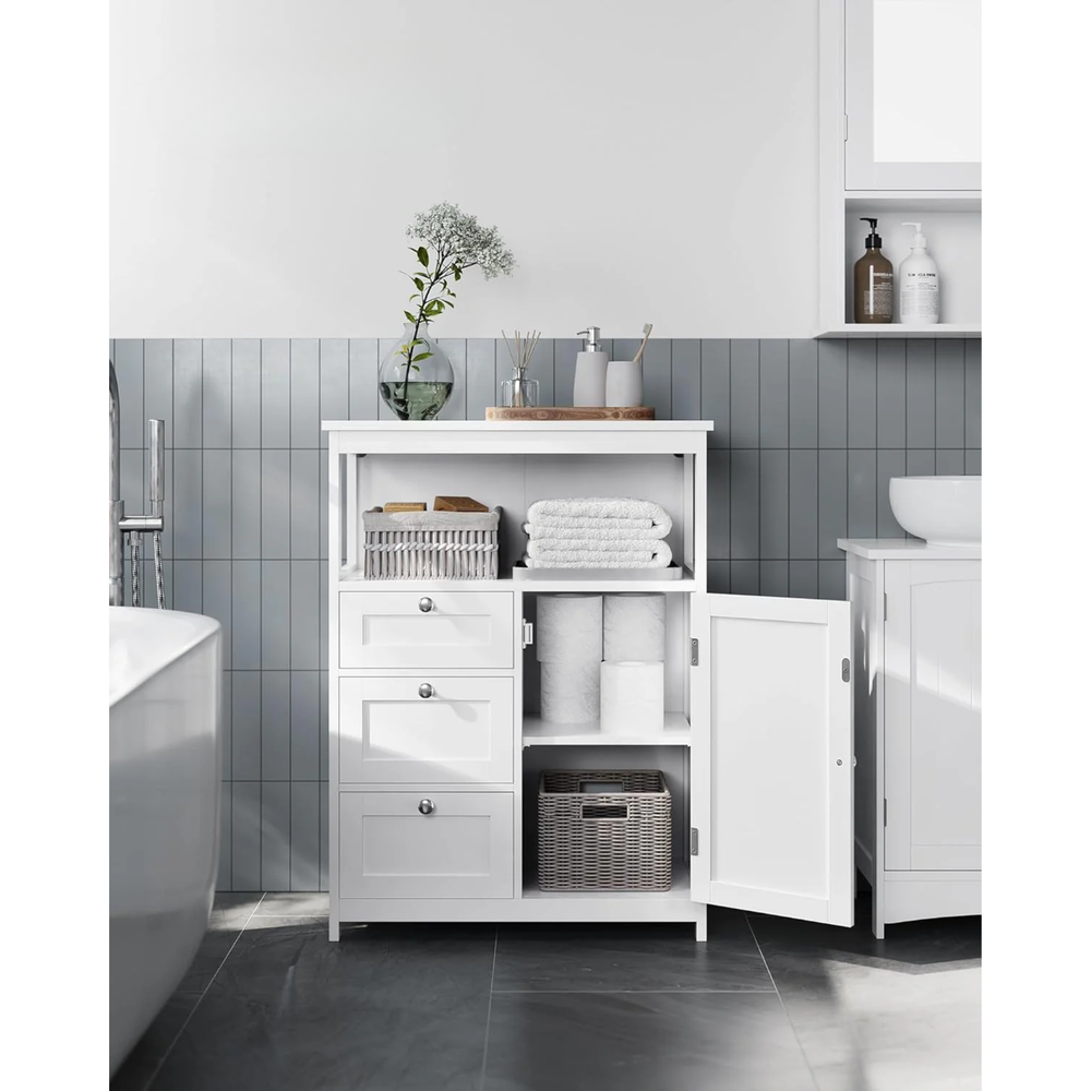 Freestanding Storage Cabinet with 3 Drawers - Karrari