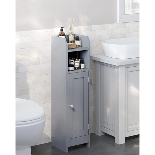 Small Corner Bathroom Floor Cabinet