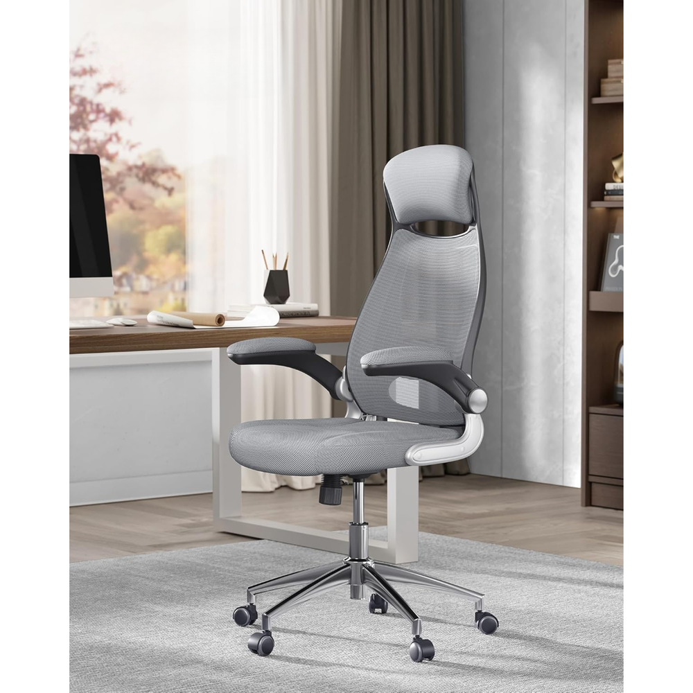 Executive Mesh Chair with Folding Armrests - Karrari