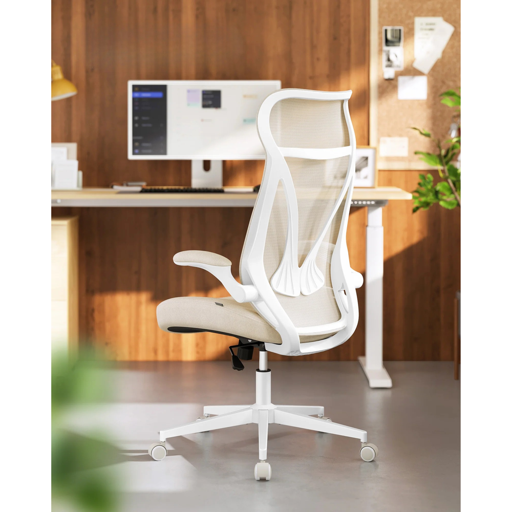 Adjustable Office Chair With Fold-Up Armrests - Karrari