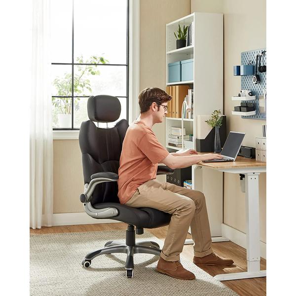 Adjustable Office Chair – Folding Arms - Karrari