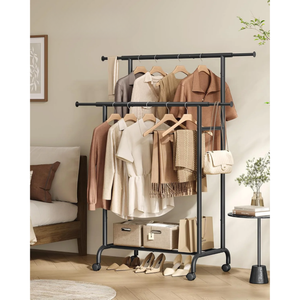 Adjustable Heavy-Duty Clothes Rack - Karrari