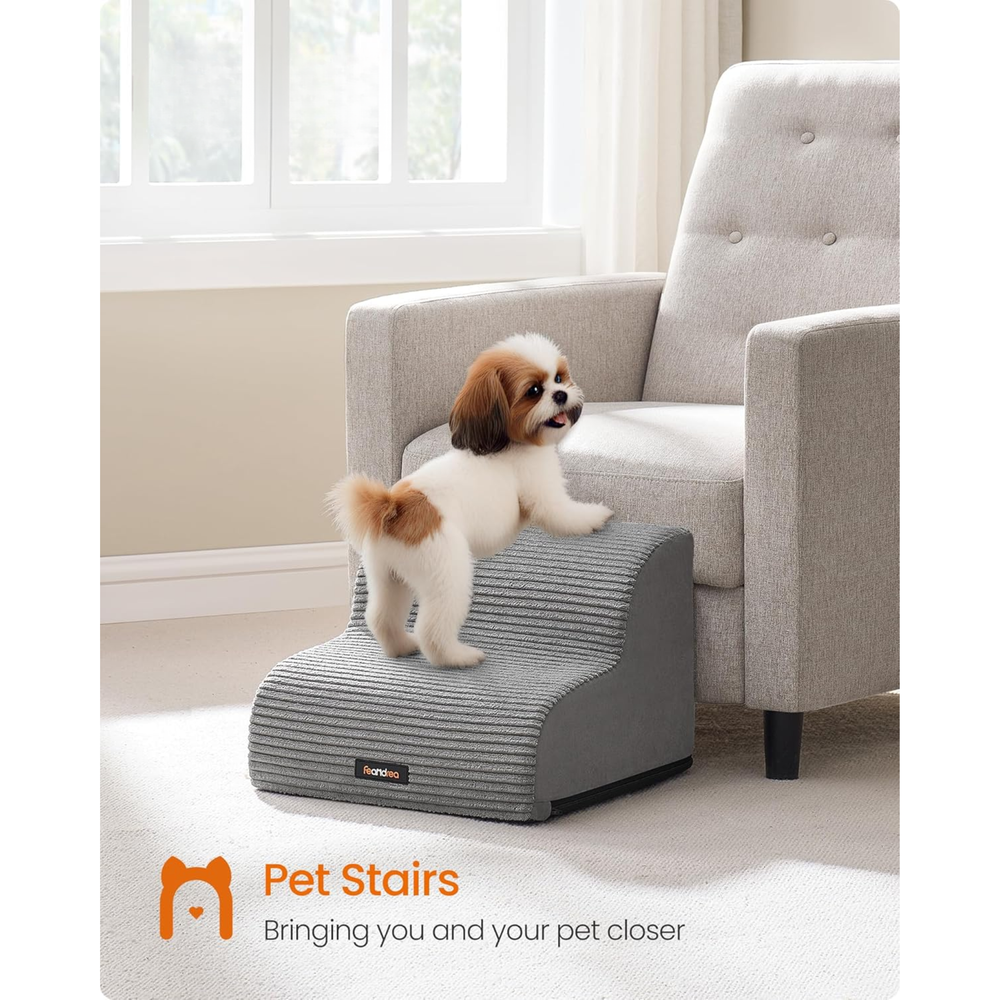 2-Step Dog Stairs with Anti-Slip Designs - Karrari