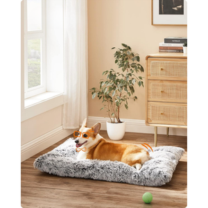 Fluffy Plush Dog Bed with Soft Padding (Washable) - Karrari