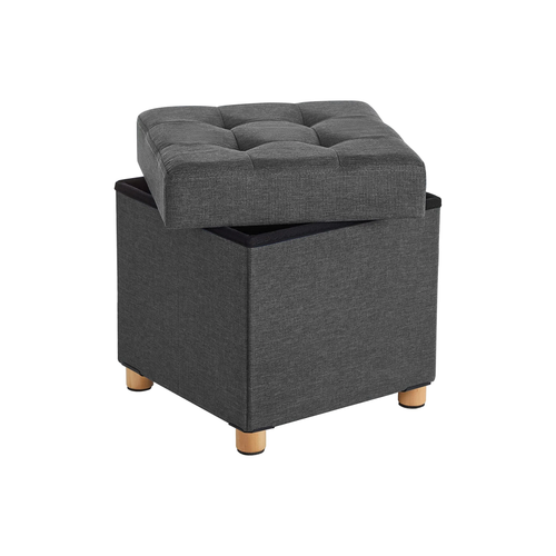 Small Folding Storage Stool Cube - Karrari