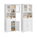 Storage Cabinet with Drawer, Shelves & Open Storage