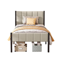 Single Metal Bed Frame (90x190cm)