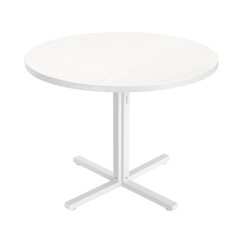 White Round Dining Table