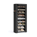 10-Tier Shoe Rack with Cover, Shoe Storage Cabinet for 27-35 Pairs