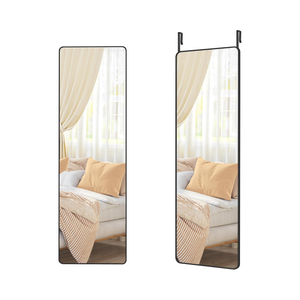 Full-Length Hanging Mirror, Over-Door or Wall-Mounted (40x120cm)