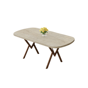 RAADON Table - Travertine Beige