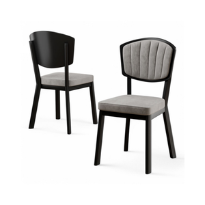NAPE Dining Chairs - Grey (Set of 2)