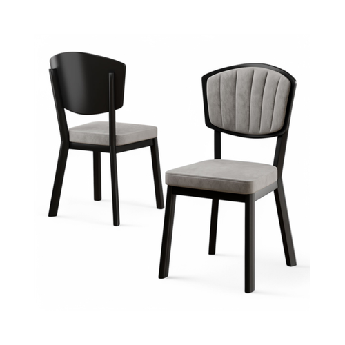 NAPE Dining Chairs - Grey (Set of 2)