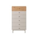 6-Drawer Tallboy Chest of Drawers