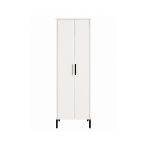 Slim Utility Cupboard with Mop & Broom Storage