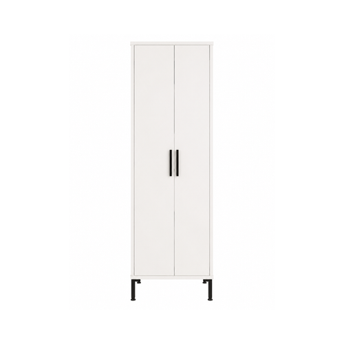 Slim Utility Cupboard with Mop & Broom Storage