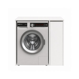 Over Washing Machine Storage Unit 3-Tier Pull-Out Trolley