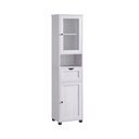 Freestanding Bathroom Cabinet with Glass Door - Karrari