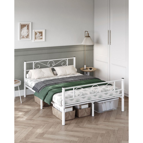 Double Metal Bed Frame (198x141.8cm)