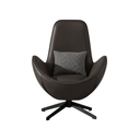 Modern Luxury Swivel Lounge Chair with Cushion