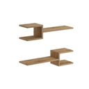 Geometric Floating Wall Shelves - Set of 2