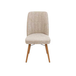 VERA Dining Chairs - Anthracite / Cream (Set of 2)