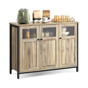 Sideboard Cabinet with Glass Doors