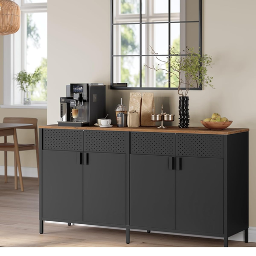 Metal Cabinet with 4 Doors