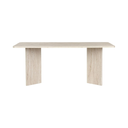 Elegant Dining Table - Travertine Color