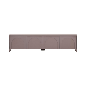 Modern TV Unit, Melamine-Coated Chipboard &  Elegant Solid Surface
