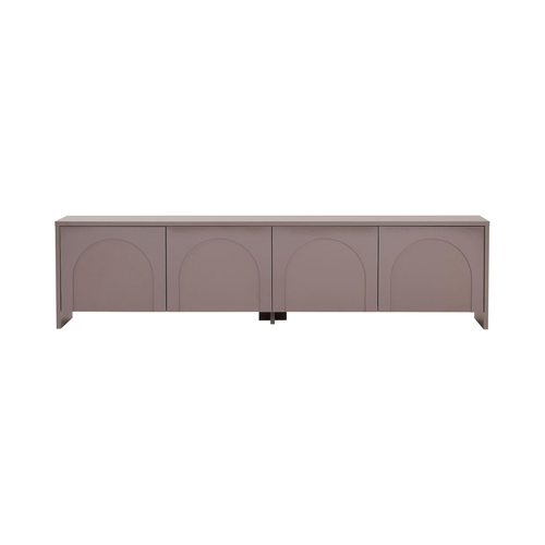 Modern TV Unit, Melamine-Coated Chipboard &  Elegant Solid Surface