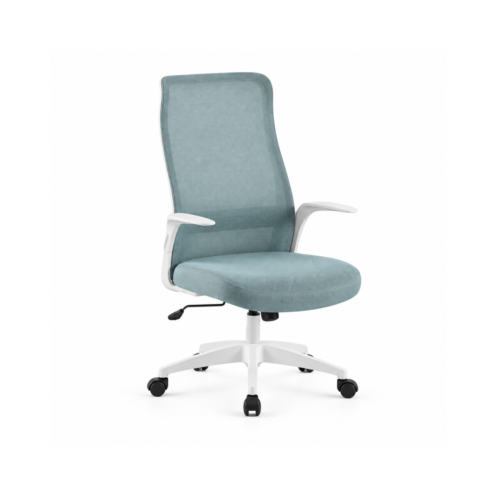 Ergonomic Office Chair – Light Blue Mesh Chair