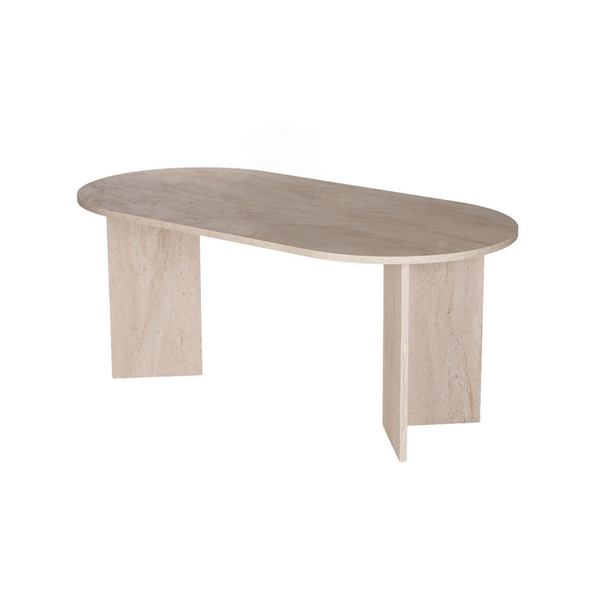 Sablin Table - Travertine Beige - Karrari