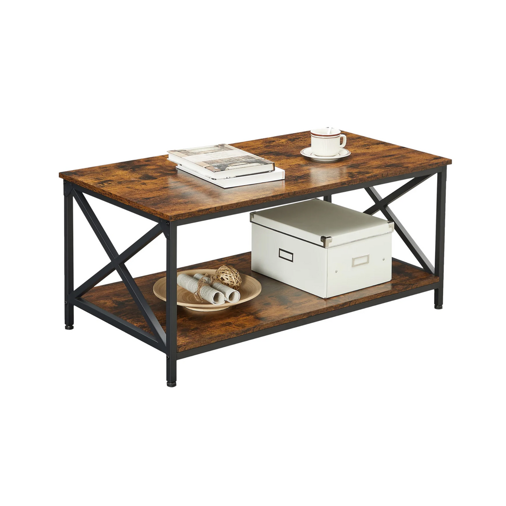 Coffee Table with X-Frame - Karrari