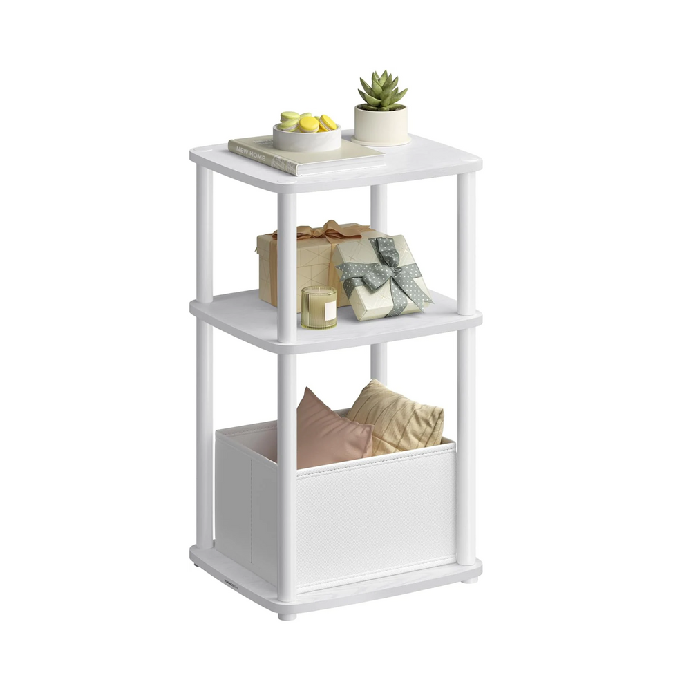 3-Tier Side Table with Basket - Karrari