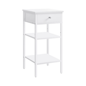 Bedside Table - Drawer & Adjustable Shelf - Karrari