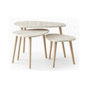 Modern Nesting Tables Set – 3 Pieces - Karrari