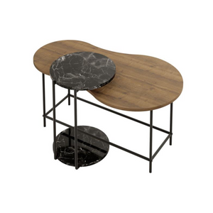 CUDDLE Coffee Tables – Lotus Finish - Karrari