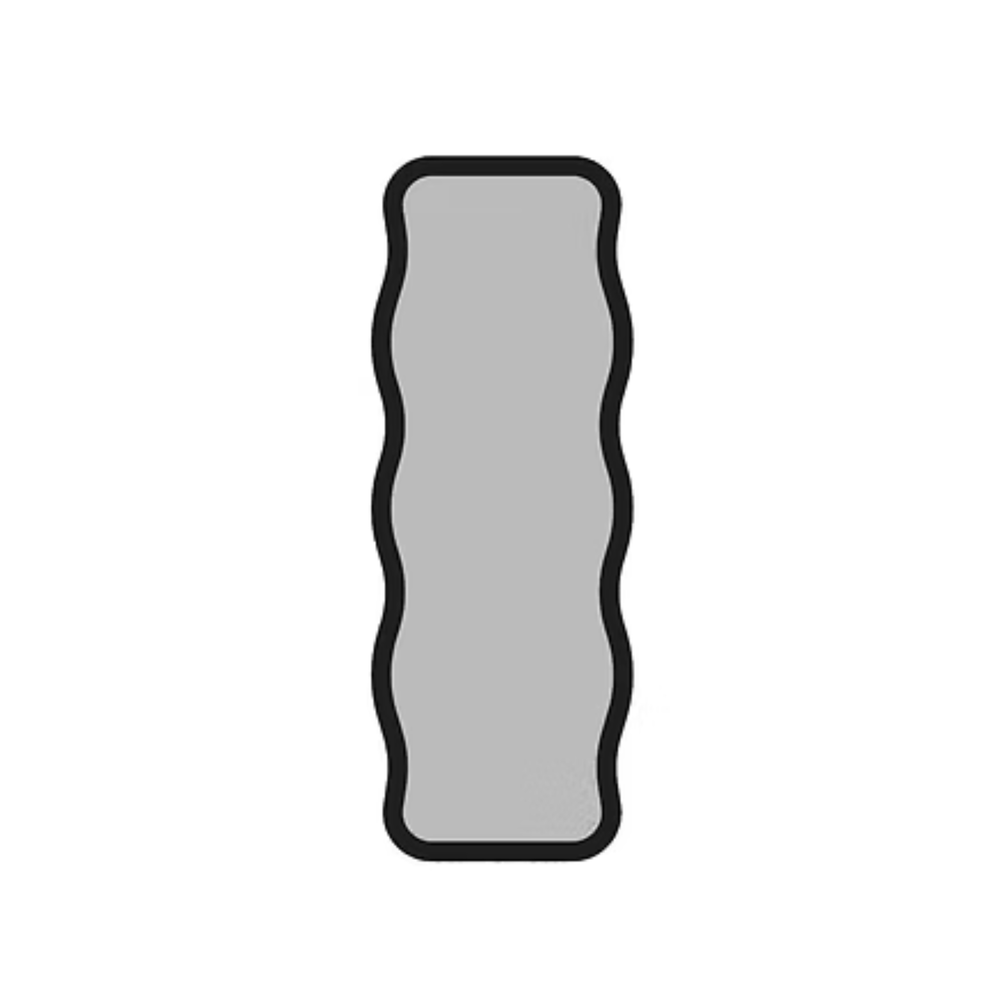 Full-Length Wavy Accent Mirror - Karrari