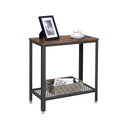 Side Table with Mesh Shelf - Karrari