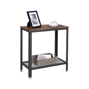 Side Table with Mesh Shelf - Karrari