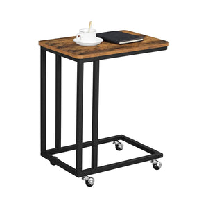 C-Shaped Rolling Side Table - Karrari
