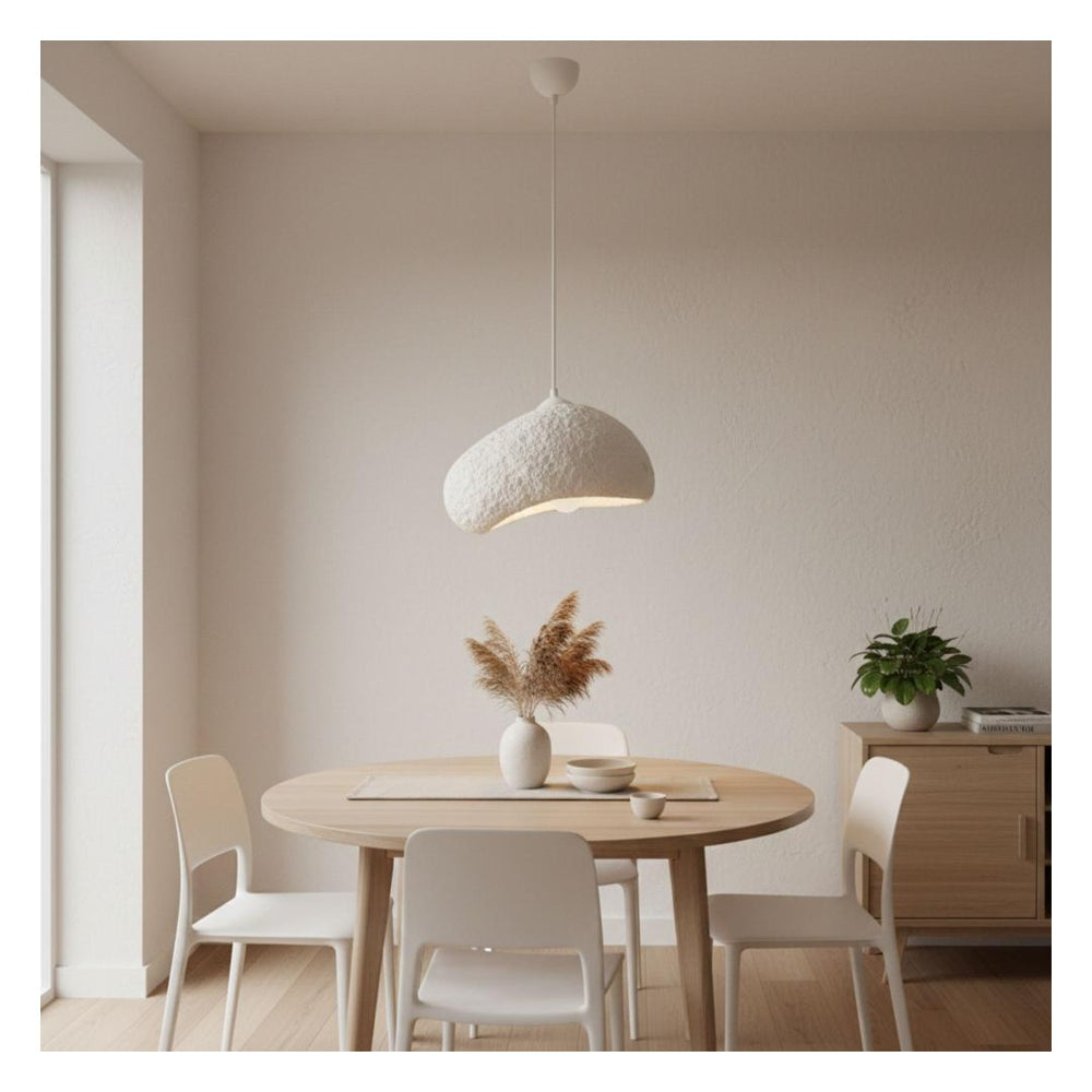 Chandelier Ceiling Lamp, White (32x27x18cm)