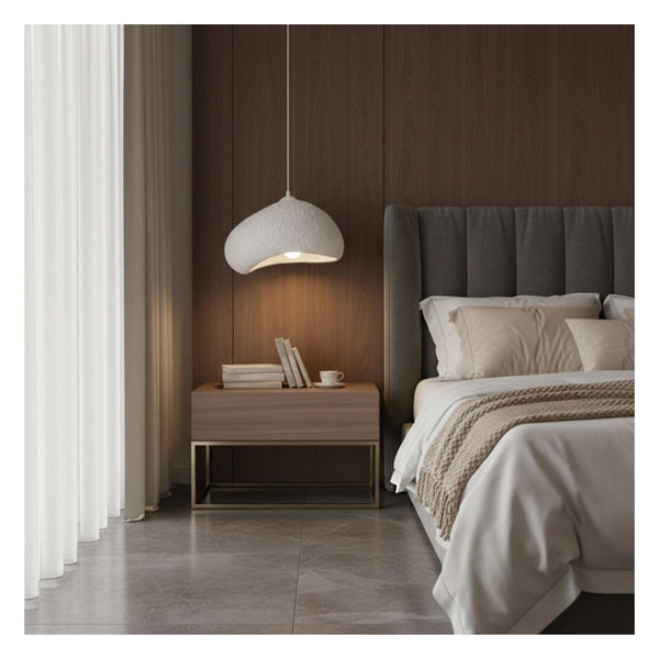 Chandelier Ceiling Lamp, White (32x27x18cm)