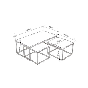 Camellia Coffee Table - Karrari