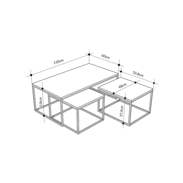 Camellia Coffee Table - Karrari