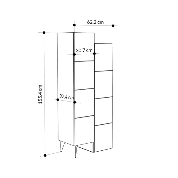 STAIR Cabinet – Vertical Sideboard - Karrari