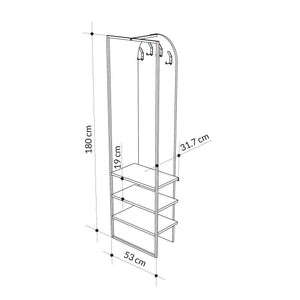 ARCHY Hall Stand – Grey - Karrari