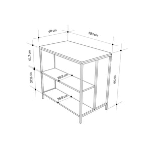 Detroit Bar Table/Kitchen Island - Karrari